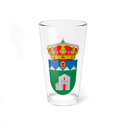 Escudo de Borau (Spain) (Coat of Arms) Pint Glass 16oz