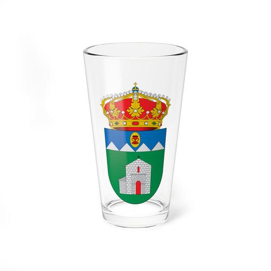 Escudo de Borau (Spain) (Coat of Arms) Pint Glass 16oz