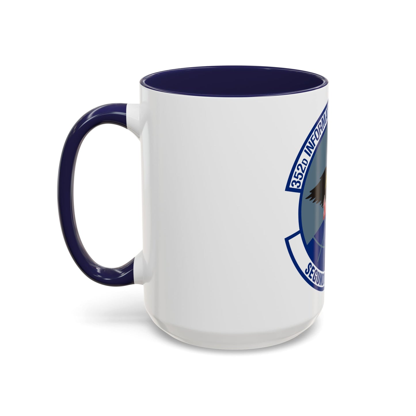352d Information Operations Squadron (U.S. Air Force) Accent Coffee Mug