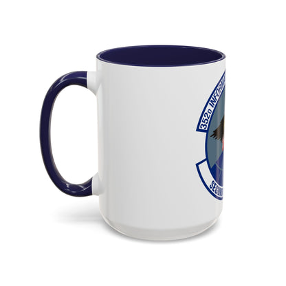 352d Information Operations Squadron (U.S. Air Force) Accent Coffee Mug