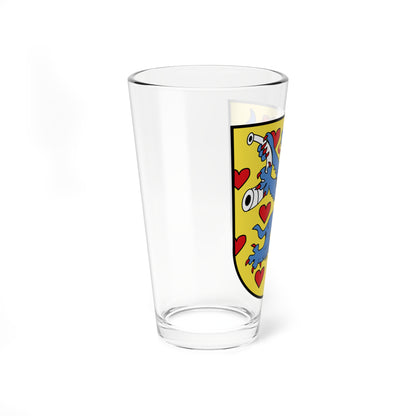 Wappen Landkreis Gifhorn (Germany) (Coat of Arms) Pint Glass 16oz