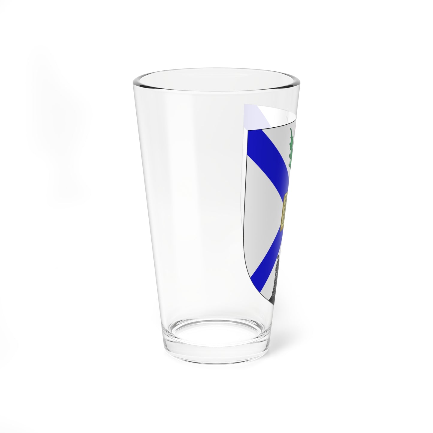 University of Edinburgh arms (Scotland) (Coat of Arms) Pint Glass 16oz