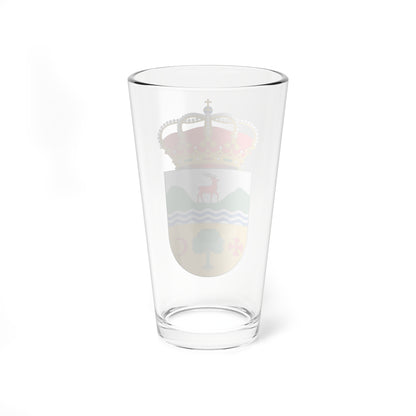 Escudo de Albuñuelas Granada (Spain) (Coat of Arms) Pint Glass 16oz