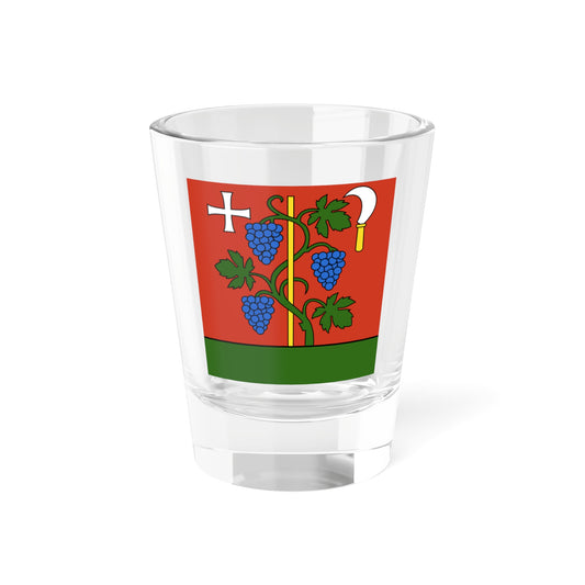 CHE Hongg Flag (Switzerland) Shot Glass 1.5oz
