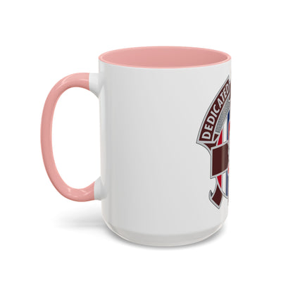 807 Medical Brigade 2 (U.S. Army) Accent Coffee Mug