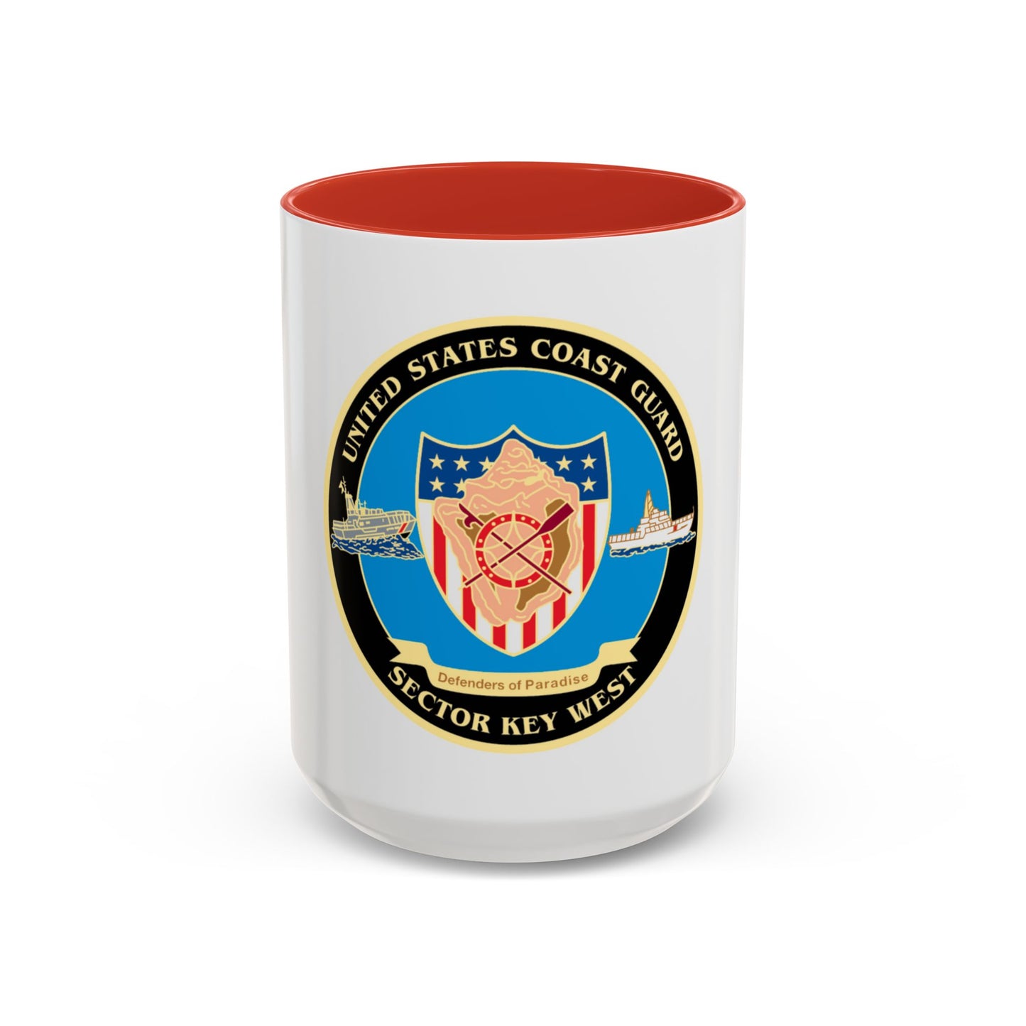 USCG Sector Key West   New 2006 (U.S. Coast Guard) Accent Coffee Mug