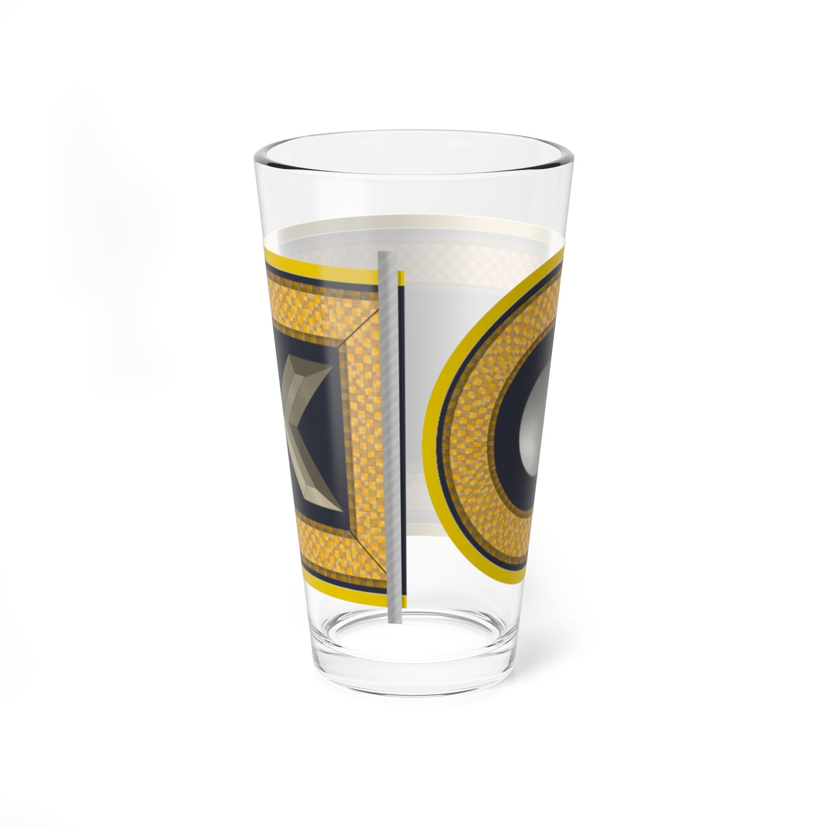 LD B 31a Fähnrich   Rotation (Military Rank) Pint Glass 16oz