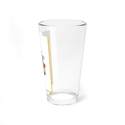 Flag of Kaloz vertical (Hungary) Pint Glass 16oz