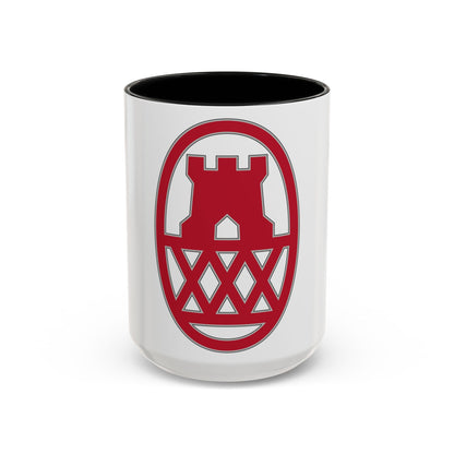 130 Maneuver Enhancement Brigade (U.S. Army) Accent Coffee Mug