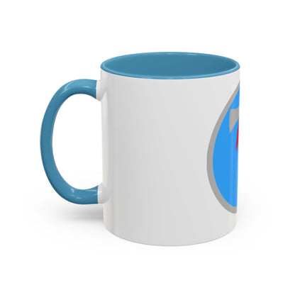 XIX Corps 1 (U.S. Army) Accent Coffee Mug