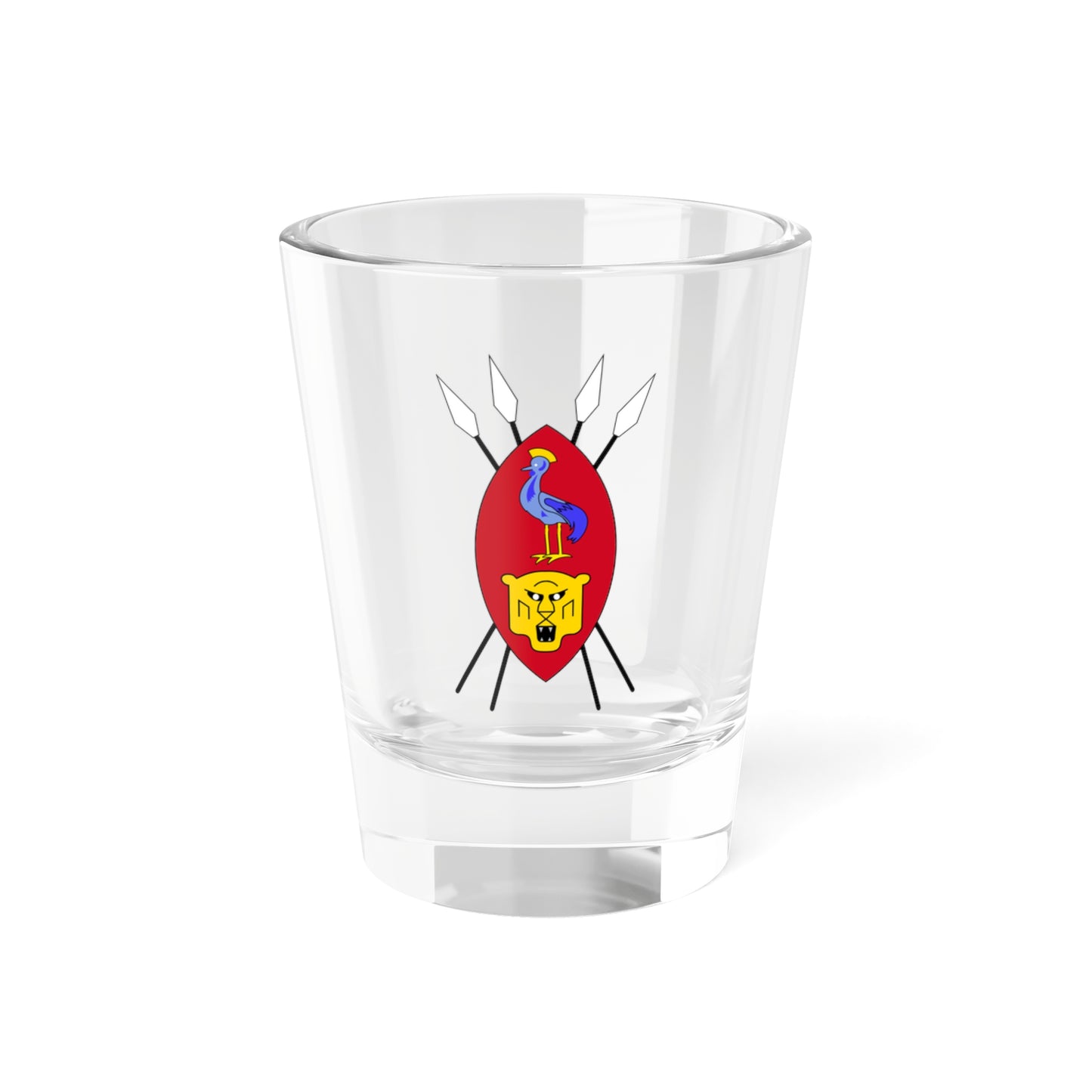 Coat of arms of Ruanda-Urundi - Shot Glass 1.5oz