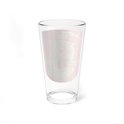 Taivassalo vaakuna (Finland) (Coat of Arms) Pint Glass 16oz