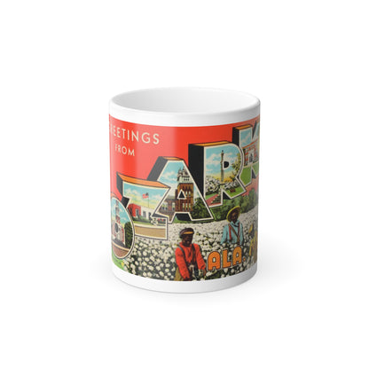 Greetings from Ozark Ala (Greeting Postcards) Color Changing Mug 11oz