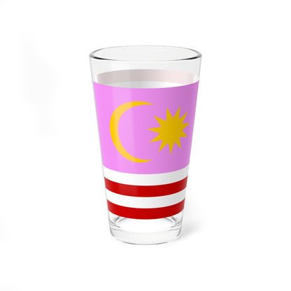 Gay Pride Flag of Malaya (Malaysia) Pint Glass 16oz