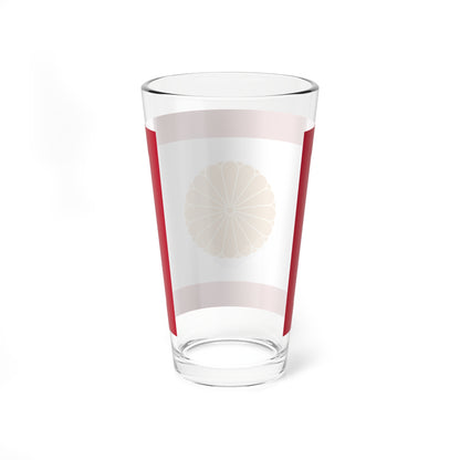 Japan Kouzoku Flag 16ben (Japan) (Coat of Arms) Pint Glass 16oz