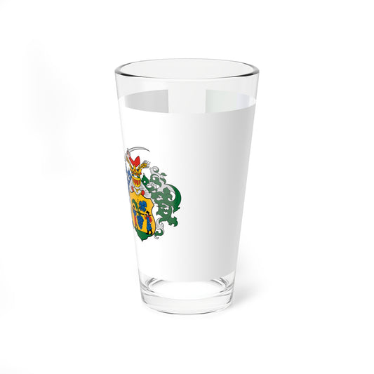 Flag of Villany variant (Hungary) Pint Glass 16oz