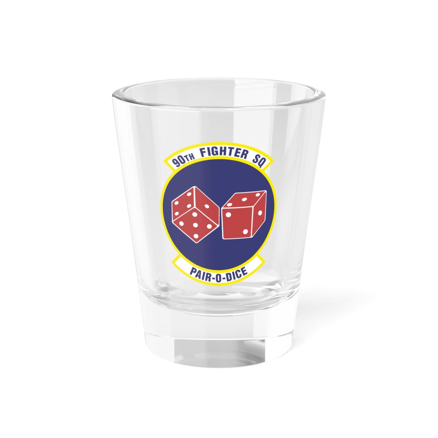 90th Fighter Squadron (U.S. Air Force) Shot Glass 1.5oz