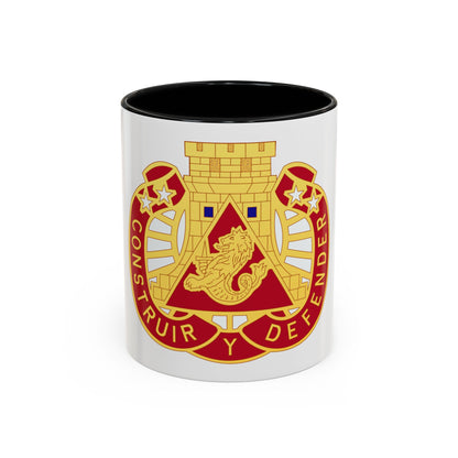233 Engineer Group (U.S. Army) Accent Coffee Mug