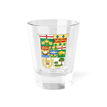 Arms of Canada 1873 - Shot Glass 1.5oz