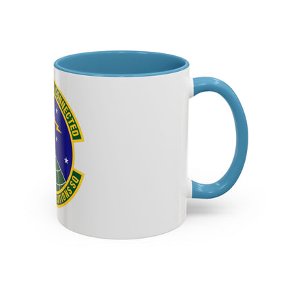 916th Communications Squadron (U.S. Air Force) Accent Coffee Mug