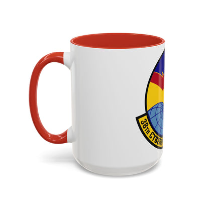 38th Cyberspace Readiness Squadron (U.S. Air Force) Accent Coffee Mug