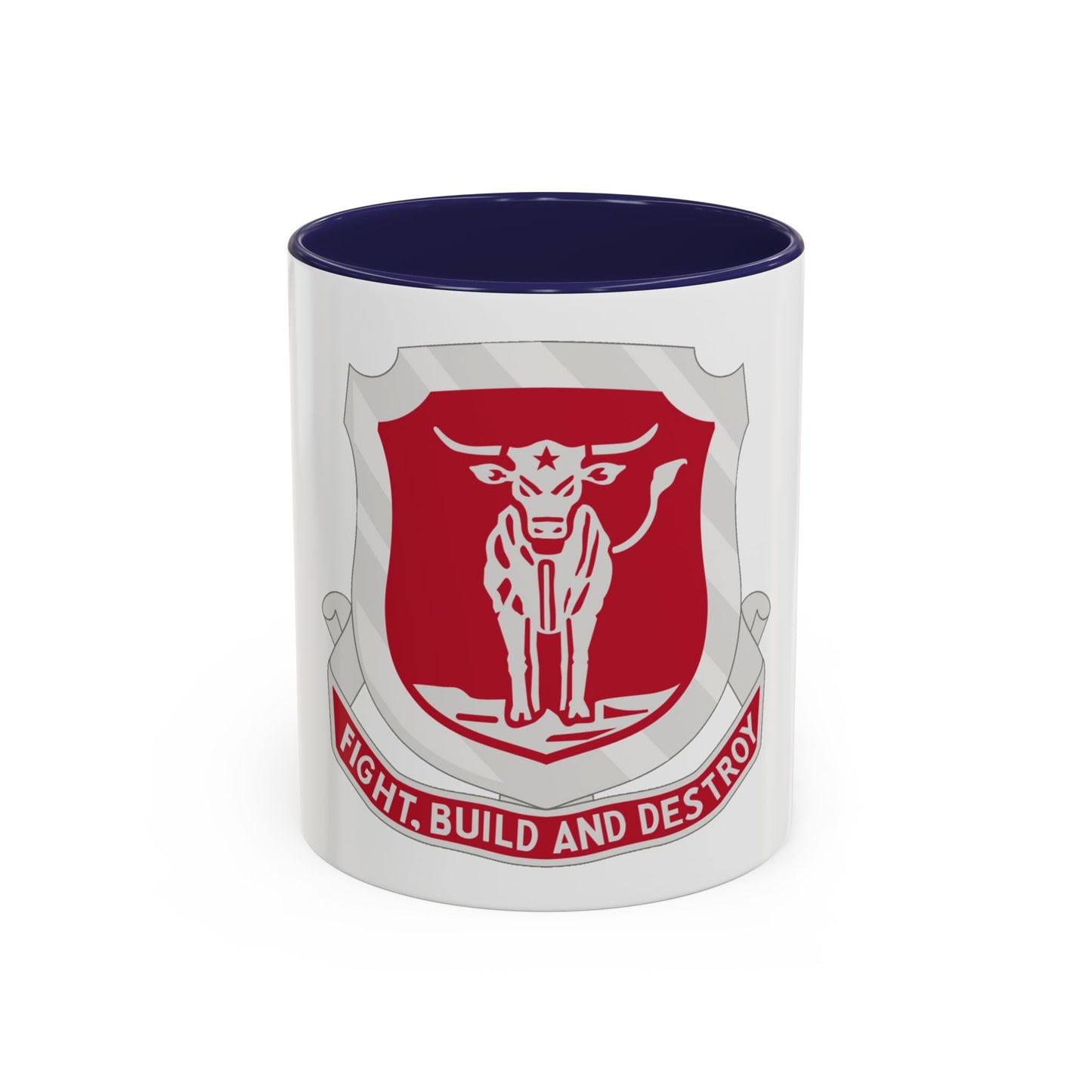 39 Engineer Battalion (U.S. Army) Accent Coffee Mug