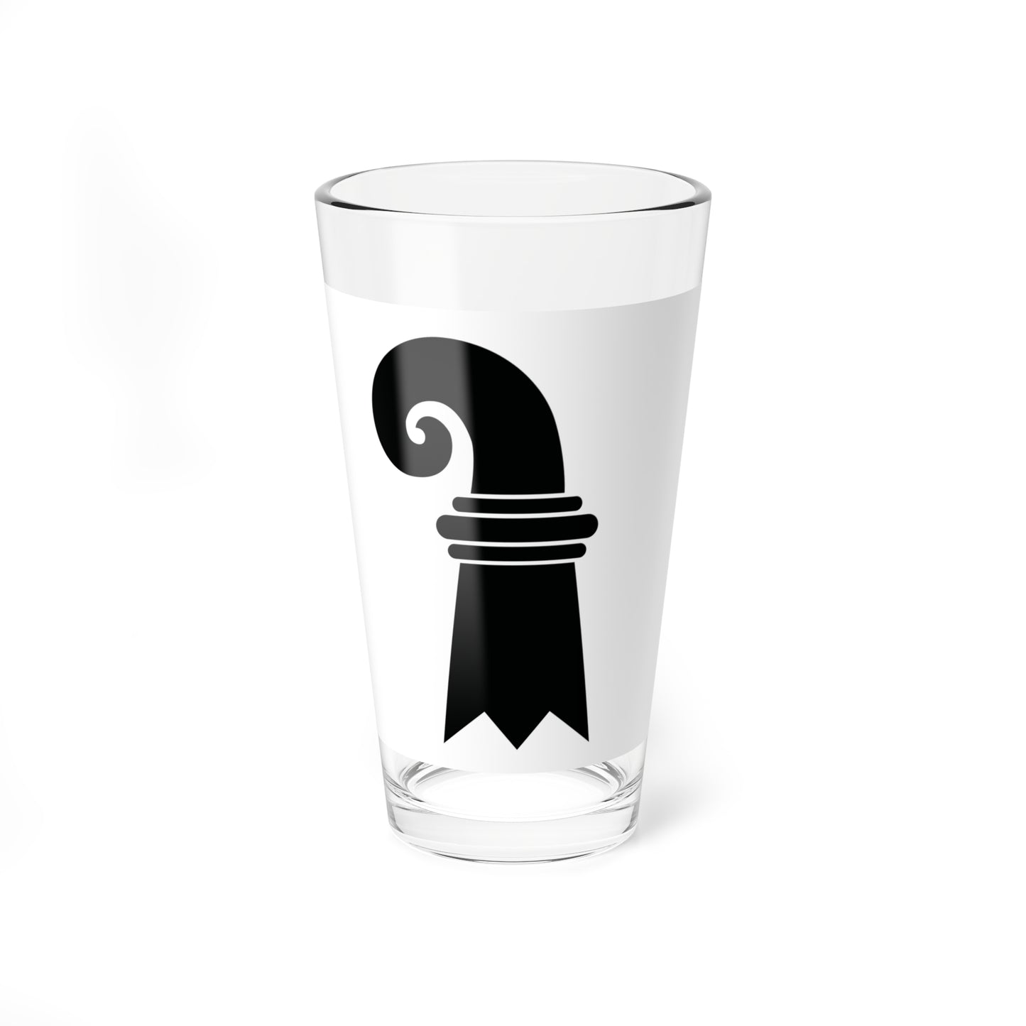 Flag of Canton of Basel (Switzerland) Pint Glass 16oz