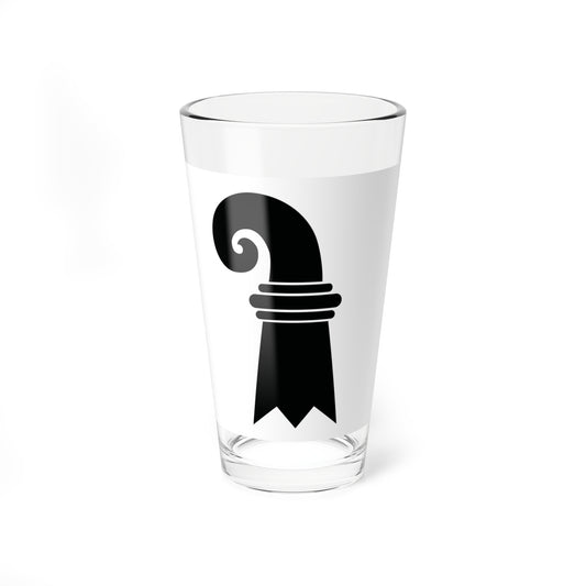 Flag of Canton of Basel (Switzerland) Pint Glass 16oz