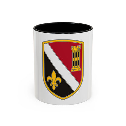 225 Engineer Brigade (U.S. Army) Accent Coffee Mug