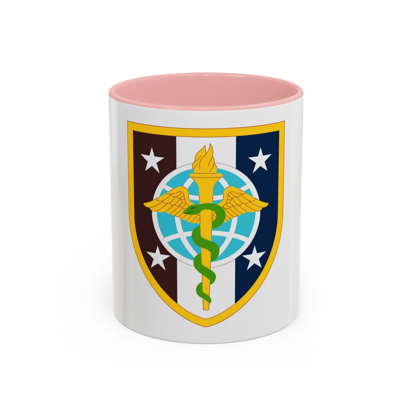 Uniformed Services University of the Health Sciences (U.S. Army) Accent Coffee Mug