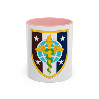 Uniformed Services University of the Health Sciences (U.S. Army) Accent Coffee Mug