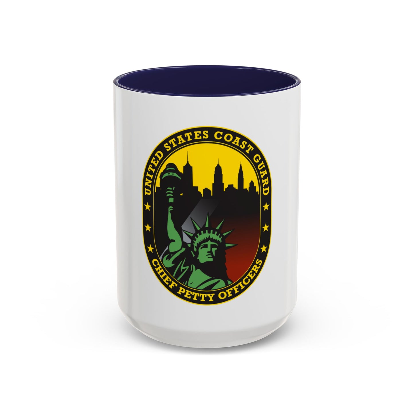 USCG Chief Petty Officer CPO (U.S. Coast Guard) Accent Coffee Mug