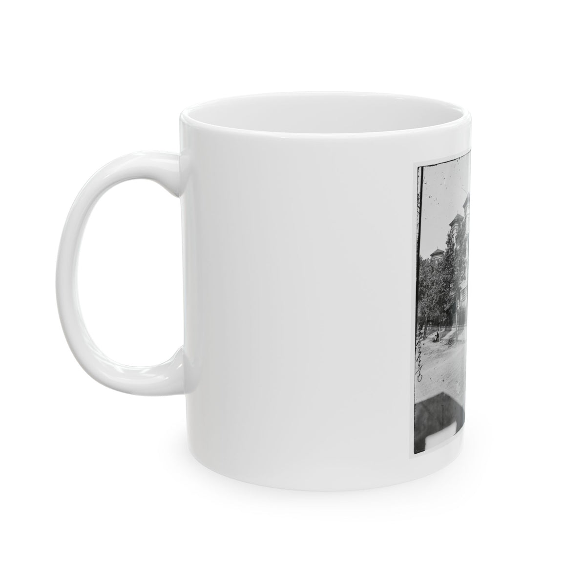 Charleston, S.C. Roper's Hospital; A Closer View (U.S. Civil War) White Coffee Mug
