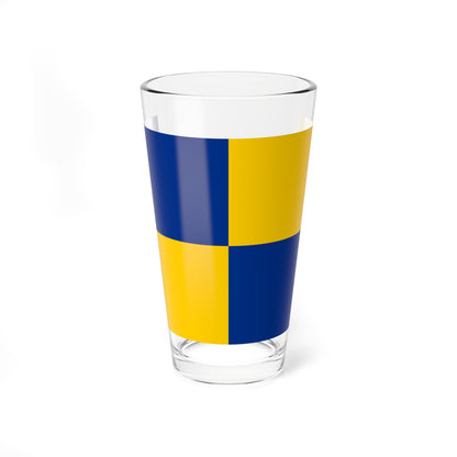 Alleged flag of the Spanish Maritime Province of Coro 1815-1819 (Venezuela) Pint Glass 16oz