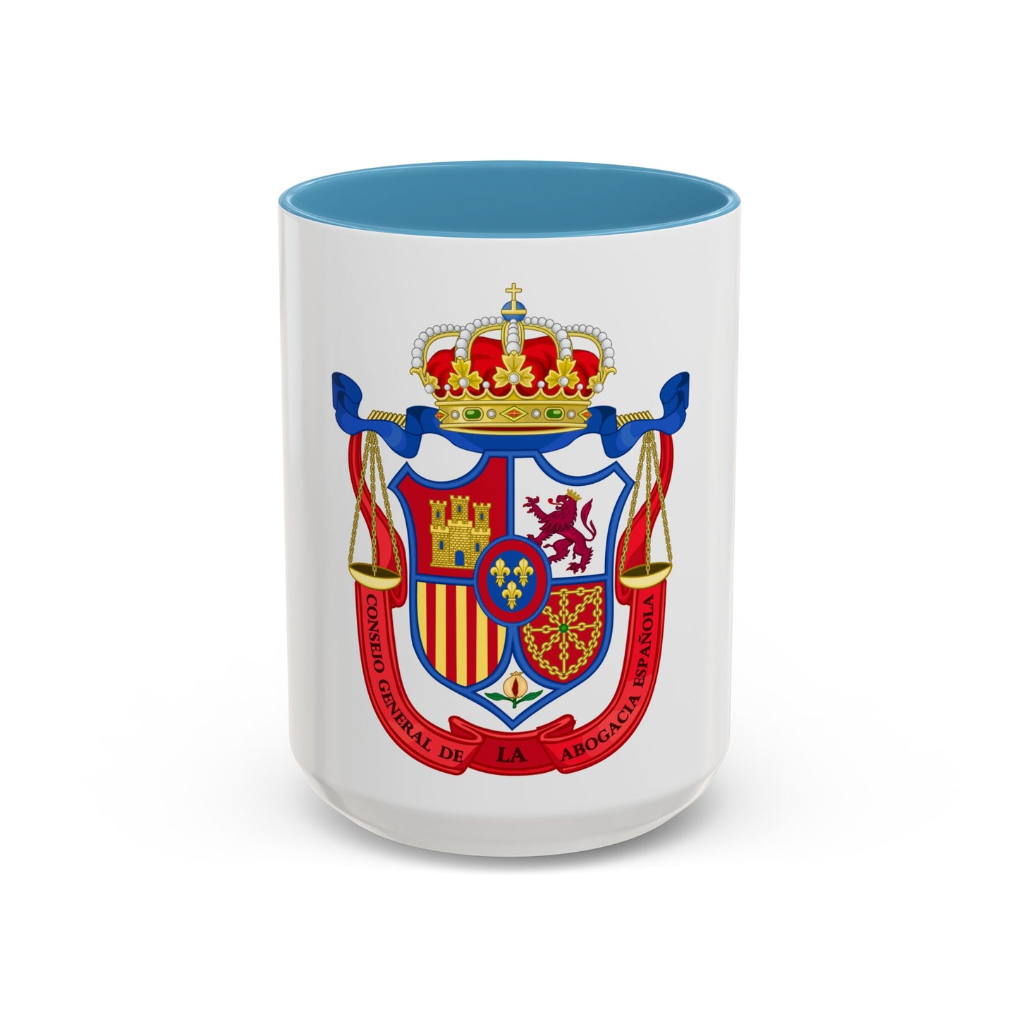 Coat of Arms of the General Council of Spanish Lawyers - Accent Coffee Mug