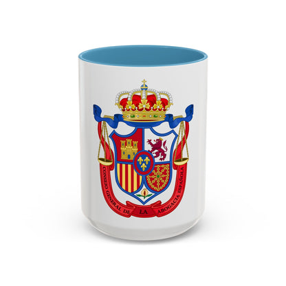 Coat of Arms of the General Council of Spanish Lawyers - Accent Coffee Mug