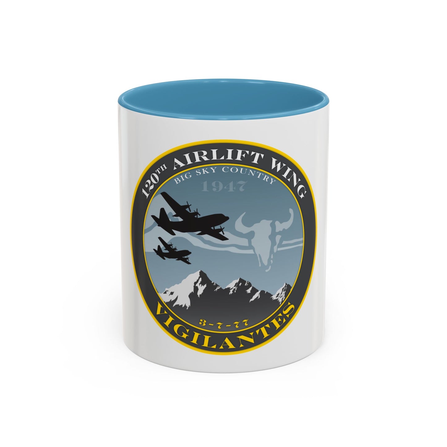 120th Airlift Wing (U.S. Air Force) Accent Coffee Mug