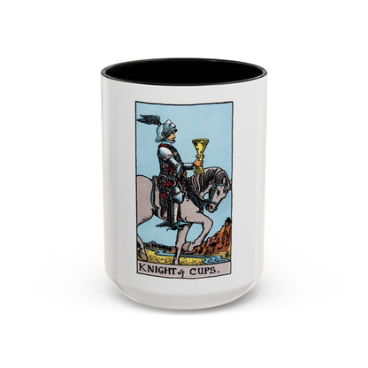 The Knight of Cups (Tarot Card) Accent Coffee Mug