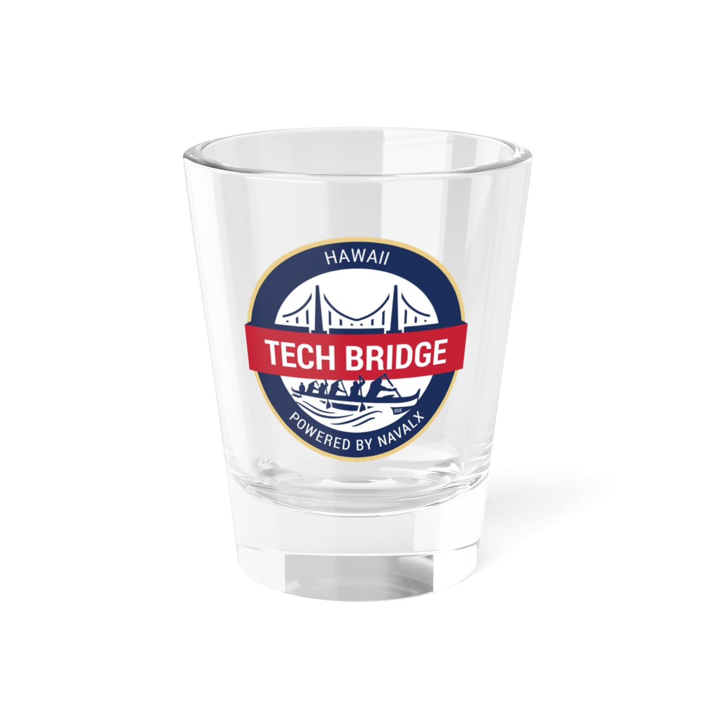 Tech Bridge Hawaii (U.S. Navy) Shot Glass 1.5oz-1.5oz-Go Mug Yourself