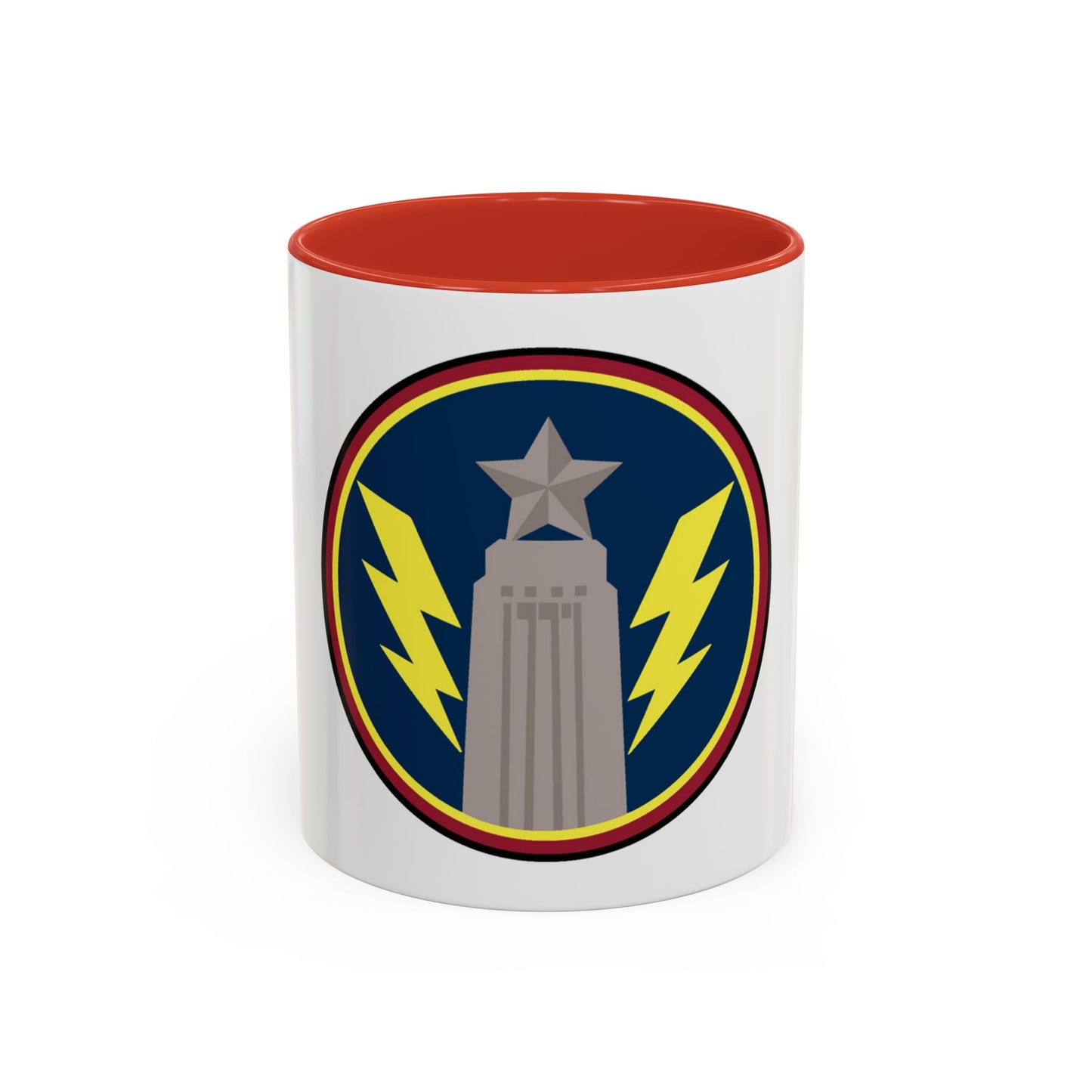 147th OS Sq. (U.S. Air Force) Accent Coffee Mug