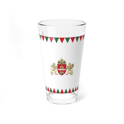 Flag of Budapest 2011 (Hungary) Pint Glass 16oz