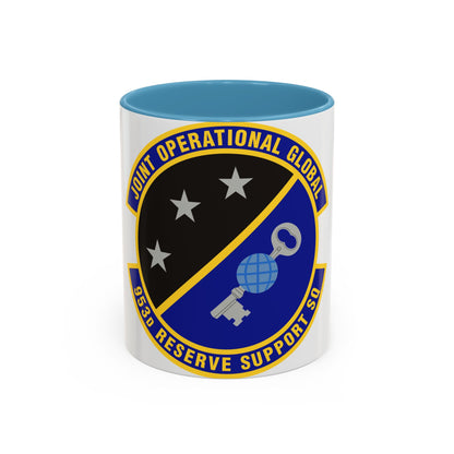 953d Reserve Support Squadron (U.S. Air Force) Accent Coffee Mug