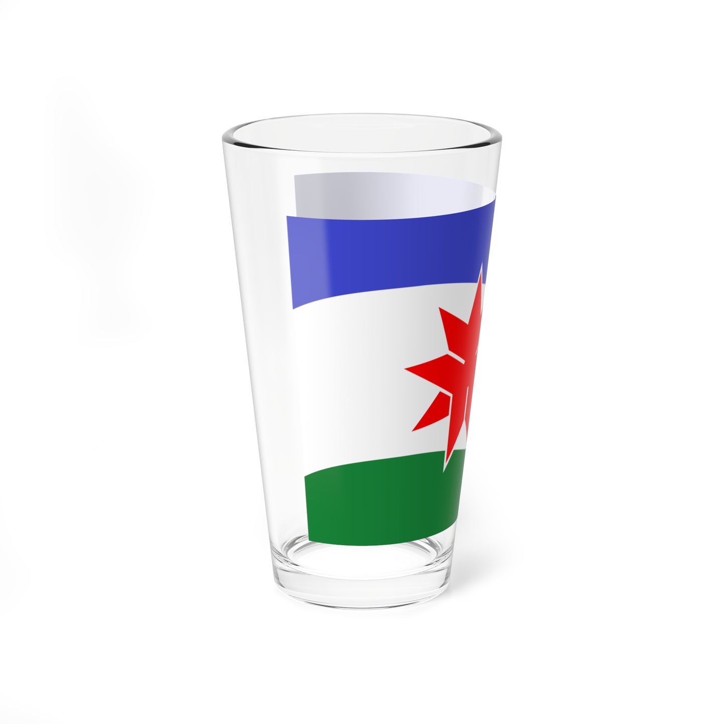 Flag of Akō Hyōgo (Japan) Pint Glass 16oz