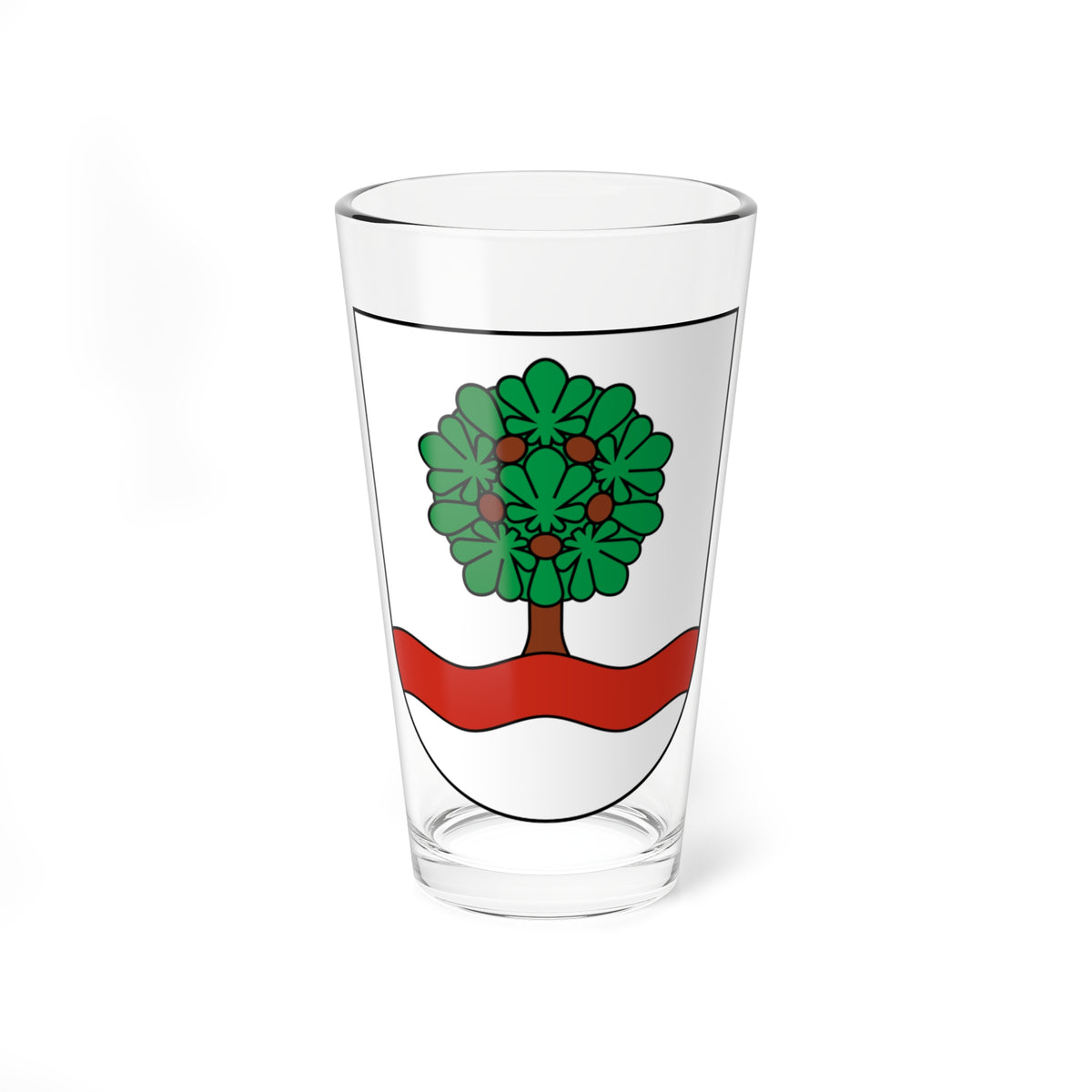 Kestenholz-blazon (Switzerland) (Coat of Arms) Pint Glass 16oz