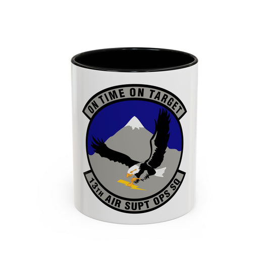 13 Air Support Operations Squadron ACC (U.S. Air Force) Accent Coffee Mug