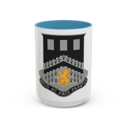 112 Engineer Battalion (U.S. Army) Accent Coffee Mug