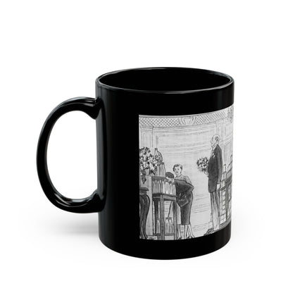 Fancy Town (2) - Black Coffee Mug