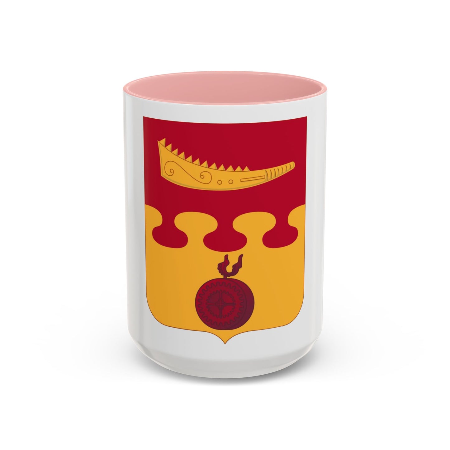 675th Airborne Field Artillery Battalion v2 (U.S. Army) Accent Coffee Mug