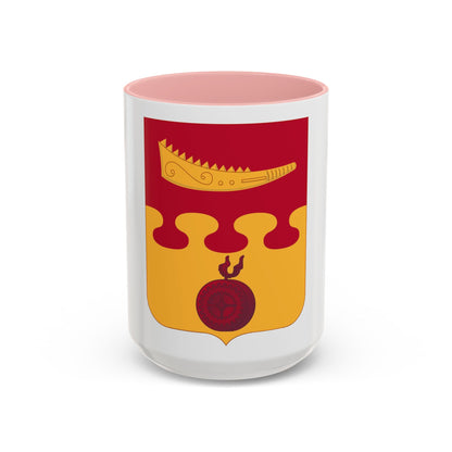 675th Airborne Field Artillery Battalion v2 (U.S. Army) Accent Coffee Mug