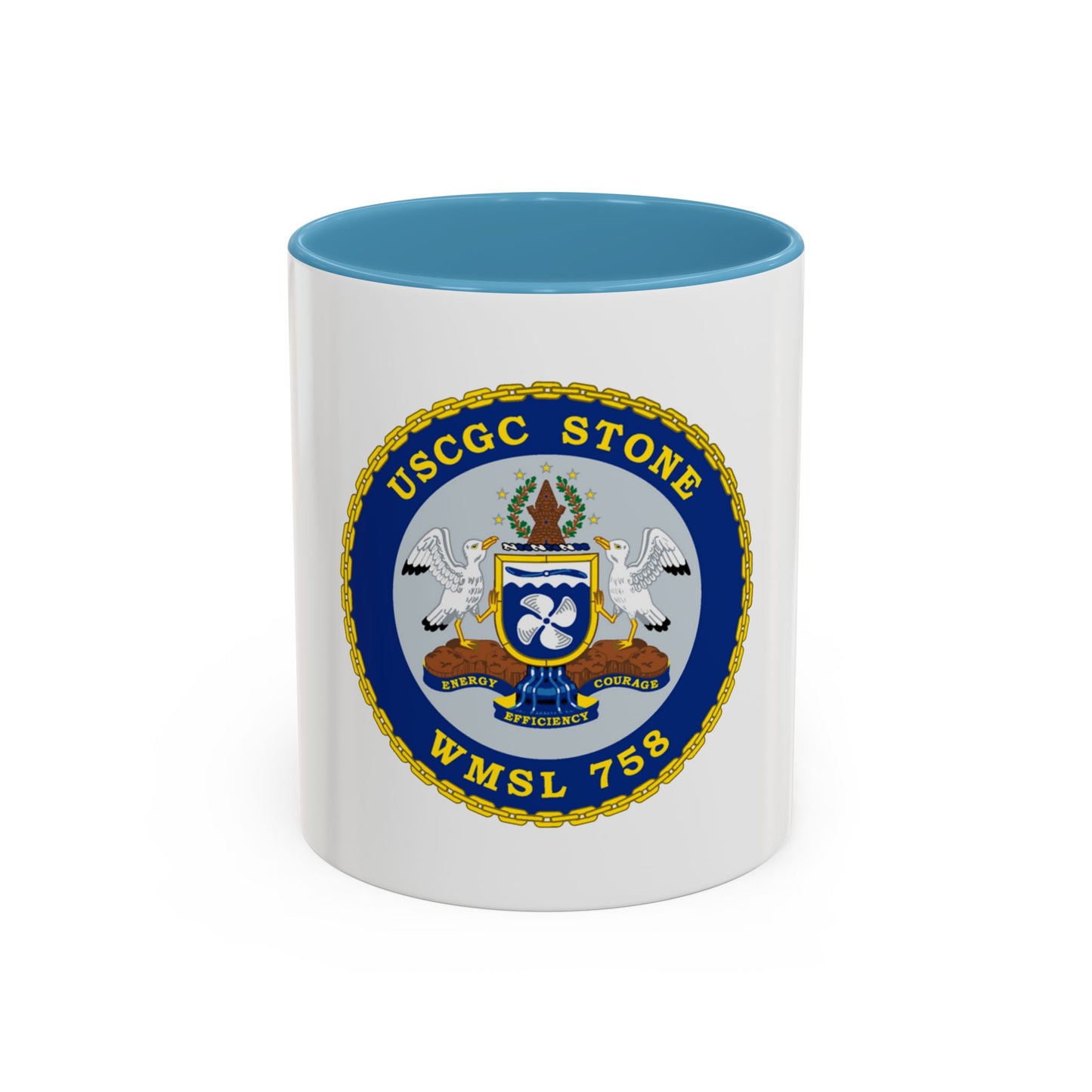 USCGC STONE WMSL 758 (U.S. Coast Guard) Accent Coffee Mug